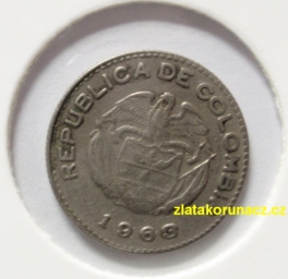 Kolumbie - 10 centavos 1963