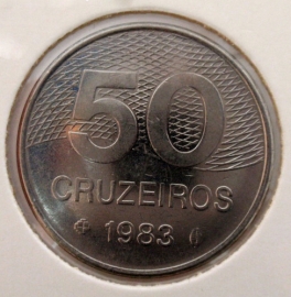 Brazilie - 50 Cruzeiros 1983