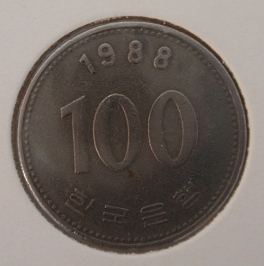 Korea jižní  - 100 won 1988