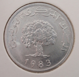 Tunis - 5 millim 1983