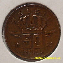 Belgie - 50 centimes 1965-Belgie