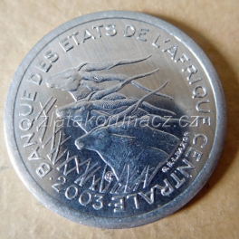 Afrika - Centrální - 1 franc 2003