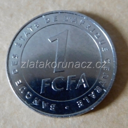 Afrika - Centrální - 1 franc 2006
