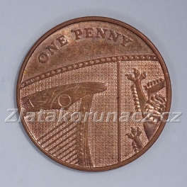 Anglie - 1 Penny 2008