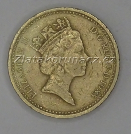 Anglie  - 1 Pound 1985 