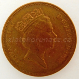 Anglie - 2 Pence 1992