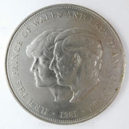 Anglie - 25 New Pence 1981 