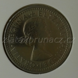 Anglie - 6 pence  1954 
