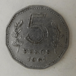 Argentina - 5 Pesos 1961 