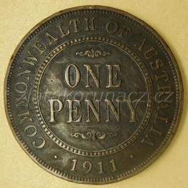 Austrálie - 1 penny 1911