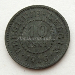 Belgie - 10 centimes 1916