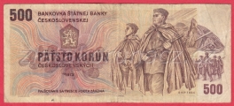 Československo - 500 korun 1973 U 30