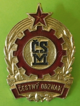 Čestný odznak ČSM 