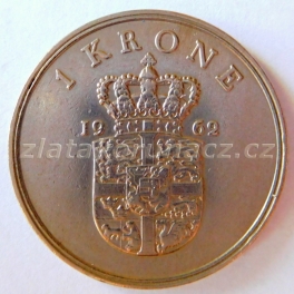 Dánsko - 1 Krone 1962