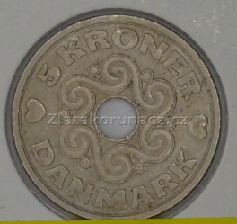 Dánsko - 5 kroner 1990