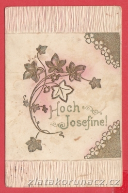 Drahá Josefino - zlaté květiny
