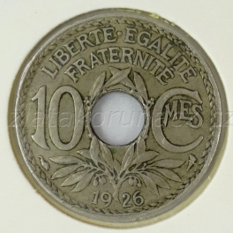 Francie - 10 centimes 1926