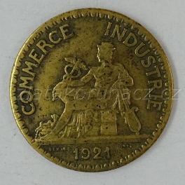 Francie - 50 centimes 1921