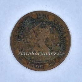 Holandsko - 1 cent 1898