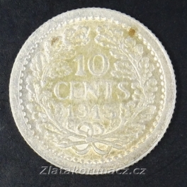 Holandsko-10 cent 1913