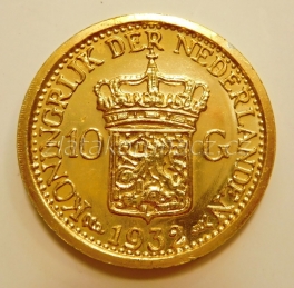Holandsko - 10 gulden 1932