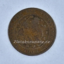 Holandsko - 1cent 1900