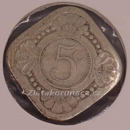 Holandsko - 5 cents 1923