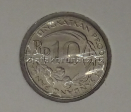 Indonesie - 10 rupiah 1971