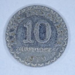 Indonesie - 10 rupiah 1979
