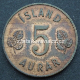 Island - 5 aurar 1961