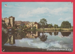 Jindřichův Hradec - pohled na Malý Vajgar od zámku