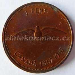 Kanada - 1 cent 1967