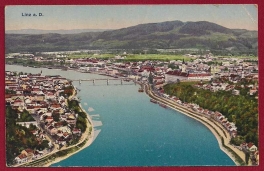 Linz - Pohled na řeku