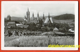 Klatovy - Kostel, domy