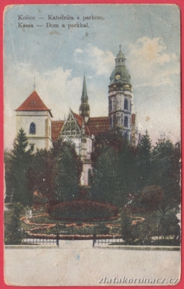 Košice - Katedrála s parkem