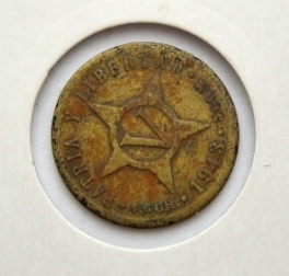 Kuba - 5 centavos 1943