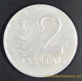 Litva - 2 centai 1991