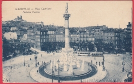 Marseille - Place Castellane - Fontaine Cantins