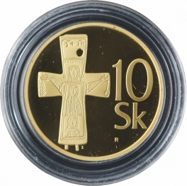  Medaile - 10 Slovenských korun 2008