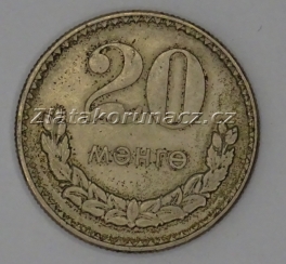 Mongolsko - 20 mongo 1981