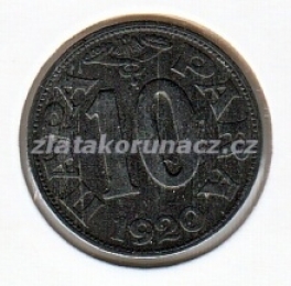 Jugoslávie - 10 para 1920