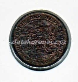 Holandsko - 1/2 cent 1940