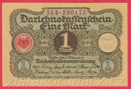 Německo - 1 mark 1.3.1920 - série 514