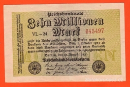 Německo - 10.000 000 mark 22.8.1923 - série VL-24