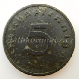 Německo - 5 Reichspfennig 1941 F