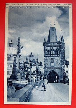 Praha - Karlův most, Staroměstská mostecká věž, lidé