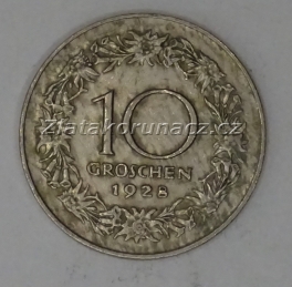 Rakousko - 10 groschen 1928