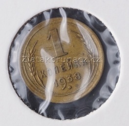 Rusko - 1 kopějka 1938