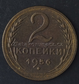 Rusko - 2 kopějki 1956