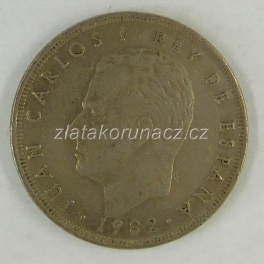 Španělsko - 25 pesetas 1982
